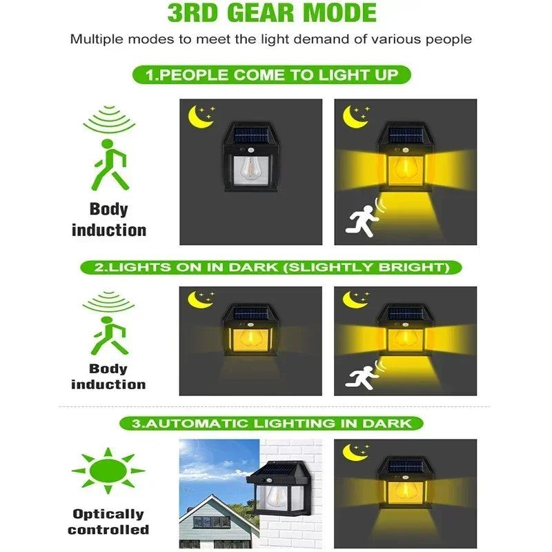 💥 LAST DAY PROMOTION 60% OFF 💥 New Outdoor Solar Wall Lamp