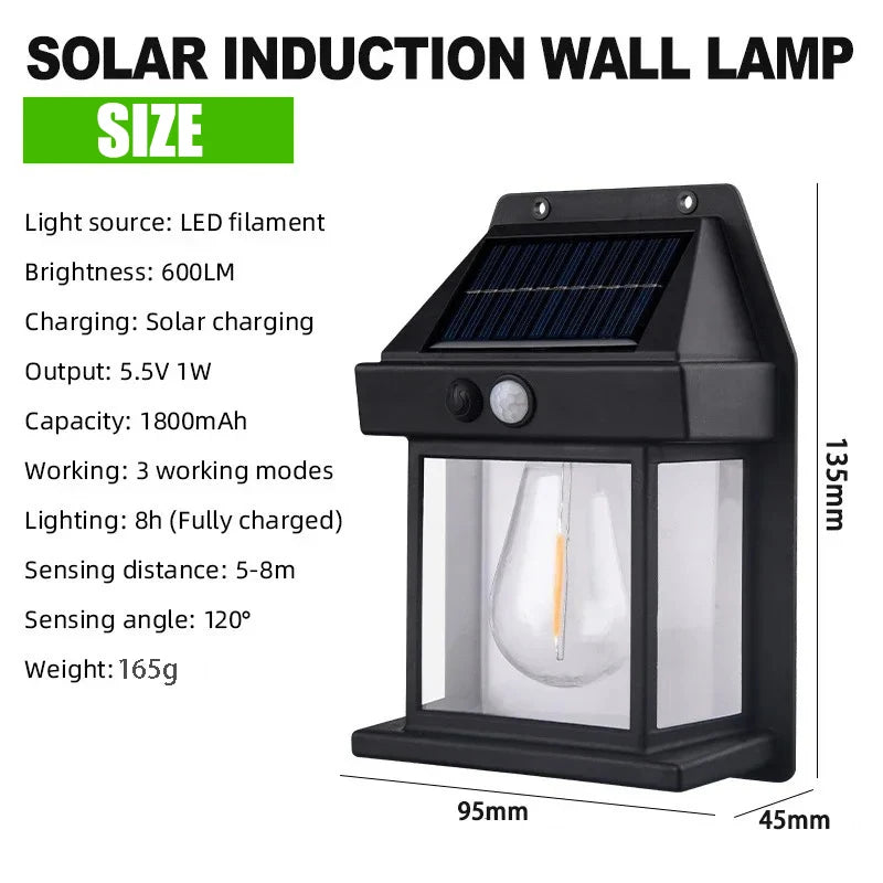 💥 LAST DAY PROMOTION 60% OFF 💥 New Outdoor Solar Wall Lamp
